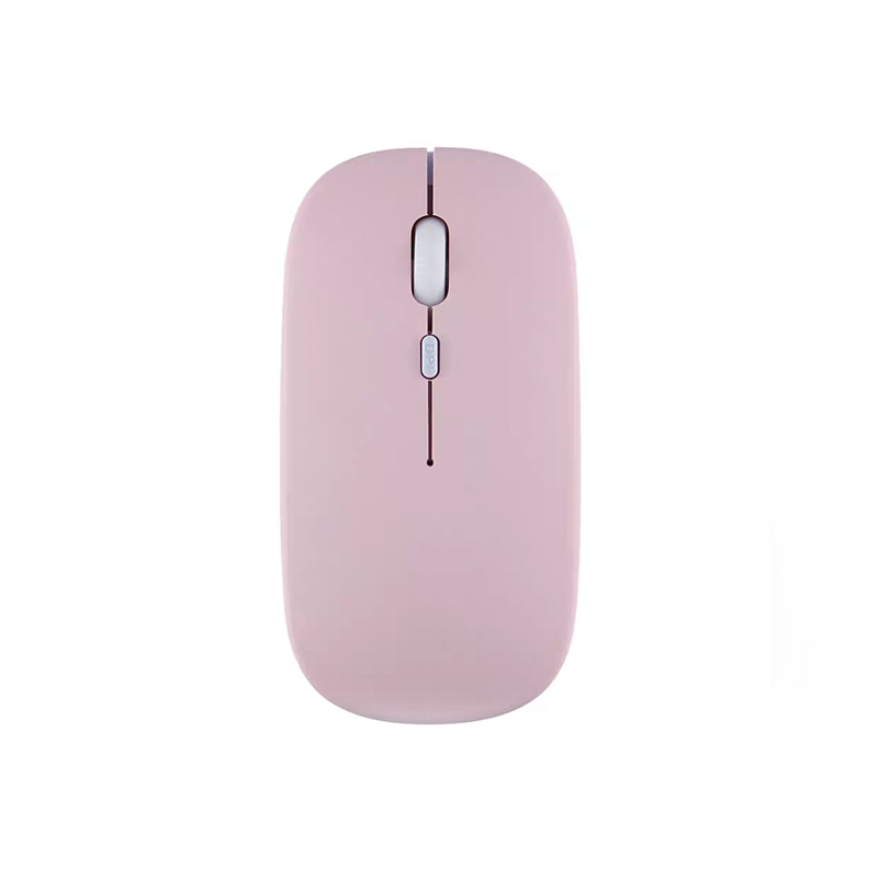 Mouse Wireless Dual Film 2.4g sing bisa diisi ulang